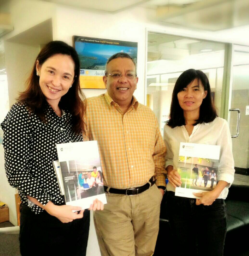 Mr. Jay Jayatilaka and Ms. Jenny Lee From Monash University Malaysia